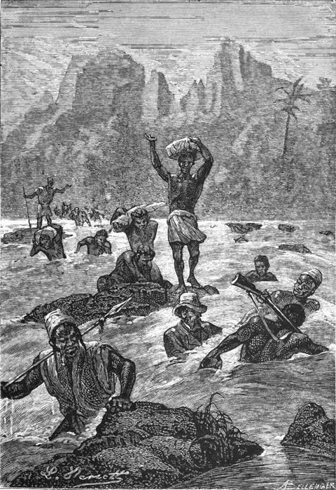 Cailli&eacute; crossing the Tankisso